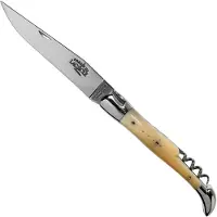 Laguiole met kurkentrekker 22121INB, punthoorn