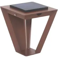 LES JARDINS Metro Solar Wandlamp Corten