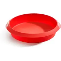 Lékué ronde cakevorm 26 cm Rood