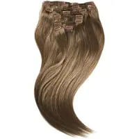 Rapunzel of sweden Classic Clip-ins Straight / Medium Volume / 7 pieces 7.1 Natural Ash 50 cm Hair extensions 110 g