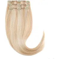 Rapunzel of sweden Classic Clip-ins Straight / Light Volume / 3 pieces M7.5/10.8 Scandinavian Blonde 50 cm Hair extensions 57 g