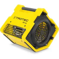 Trotec Vloerventilator TFV 10 - Turboventilator - 90 W - Geel met zwart
