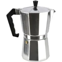 San Ignacio Percolator / espresso apparaat zilver voor 6 kopjes - Percolators