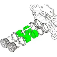 Hope E4/m4 Mono Piston Zwart