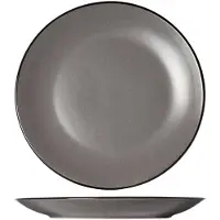 Cosy & Trendy Dinerborden Speckle Grijs - ø 27 cm - 6 stuks