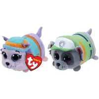TY - Knuffel - Teeny Paw Patrol - Everest & Rocky