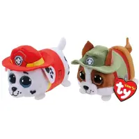 TY - Knuffel - Teeny Paw Patrol - Marshal & Tracker