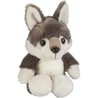 Ravensden Pluche knuffel dieren Wolf 18 cm - Knuffeldier