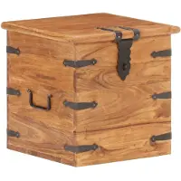 vidaXL Kist 40x40x40 cm massief acaciahout