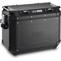 Givi Trekker Outback 48 RECHTS 48L MONOKEY ZW. oranje