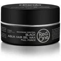 Red One Aqua Hair Gel Wax Black 150 Ml