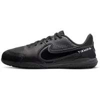 Nike Tiempo Legend 9 Academy Zaalvoetbalschoenen (IN) Kids Zwart Grijs Blauw