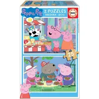 Educa Puzzel Educa Peppa Pig (2 x 25 pcs)