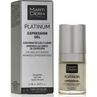 Martiderm Gel Oog- en Lippencontour - - Platinum Expression - 15ml - Zonder Parabenen - Anti-rimpel