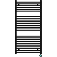 Best design Senden White elektrische radiator zwart 120x60cm 640W