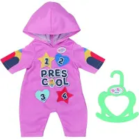 Zapf Kindergarten Speelpakje met Badges - Poppenkleding 36 cm