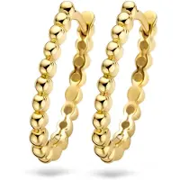 Blush 14 karaats geelgouden oorsieraden