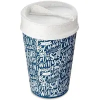 Koziol Thermosbeker Koziol Bio-Circulair Iso To Go Love Letters 400 ml
