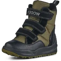 Woden Snowboots - Adrian - Tex - Dark Olive - - 28 - Winterlaarzen