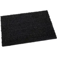 Wicotex Deurmat-kokosmat zwart 80x120cm