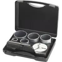 Irwin Set TCT gatenzagen 5PCS in koffer - 33, 53, 68, 73 en 83 mm - 83 mm zaagdiepte