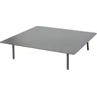 Cotoons Loungetafel Kick Black 95 x 95 x 24 cm