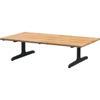 4 Seasons Outdoor Kaya coffee table teak top 110 x 60 x 30 cm.