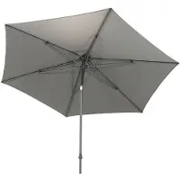 4 Seasons Outdoor 4SO Azzurro parasol 350 cm mid grey - |