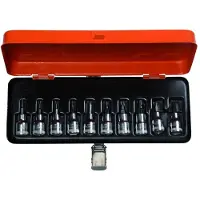 Bahco set 1-2 doppen torx | 7809TORX/10