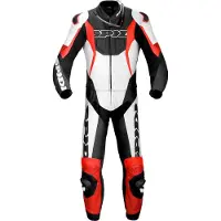 Spidi Sport Warrior Touring, leren pak 2pcs. ,zwart/rood ,54