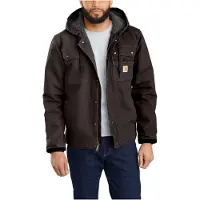 Carhartt Jas Men Washed Duck Barlett Dark Brown-M