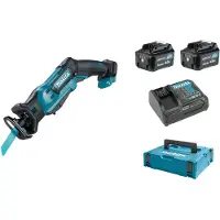 Makita JR103DSMJ 10.8V Li-Ion Schuifaccu Reciprozaag Set (2x 4.0Ah Accu) In Mbox - Snelwissel