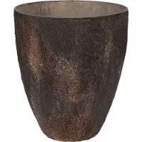 Pottery Pots Bloempot Oyster Bernd M Imperial Brown 42,5 x 48 cm
