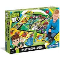 Clementoni Grote vloerpuzzel BEN10 - met electrische pen - 24 grote stukken met opdrachten