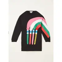 Stella McCartney Midi trui-jurk met fleecevoering