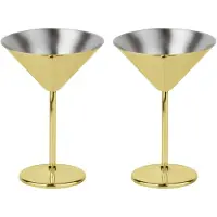 Paderno Martiniglas Mirror Gold (Set van 2)