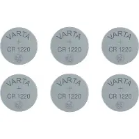 Varta - Batterij CR 1220 - Knoopcel - Lithium - 3Volt - 6 STUK(S)