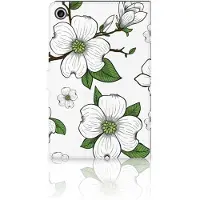 B2Ctelecom Lenovo Tab M10 Plus 3rd Gen 10.6 inch Tablet Cover Dogwood Flowers