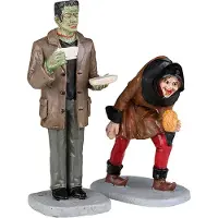 Lemax - Monster Coffee Break, Set Of 2 - Kersthuisjes & Kerstdorpen