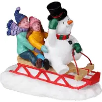Lemax Sledding With Frosty Vail Village Collection 2022