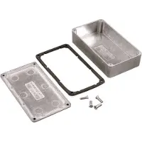 Hammond Electronics 1550WPBK Universele behuizing 80 x 55 x 25 Aluminium Zwart 1 stuk(s)