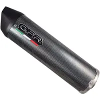Gpr Exhaust Systems Furore Poppy Husqvarna Smr 125 4t 11-13 Ref:hu.30.fupo Goedgekeurde Ovale Uitlaatdemper