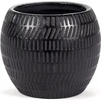 Serax - Black Ancient Bloempot 1