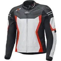 Held Street 3.0 Zwart Wit Leren Motorjas Maat 48