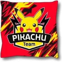 SD Toys kussen - Pikachu - Pikachu Team - Slaapkamer - Kinderkamer - 40 x 40 x 10cm