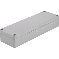 Bopla EUROMAS A 106 01106000 Industriële behuizing 185.5 x 64 x 34.5 Aluminium Zilver-grijs (RAL 7001) 1 stuk(s)
