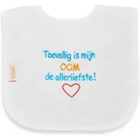 Funnies Slab met "Toevallig is mijn oom de allerliefste".