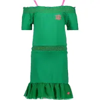 Kidz-Art Jurk Voor Kids Maat 110-116 Groen