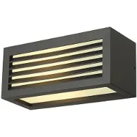 SLV Wandlamp Box-L 25cm antraciet