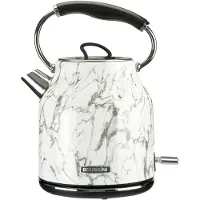 Bourgini Marble Waterkoker Wit